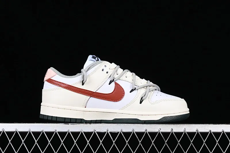 All categories Nk SB Dunk series Nk SB Dunk Low low-top sneakers Nk Dunk Low Retro customized version of deconstructed strappy low-top casual sneakers DD1503-117